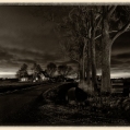 Nachtlandschap bij Walsemaweer