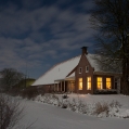 Pannema bij maanlicht
