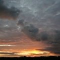Avondlucht boven het Hogeland II